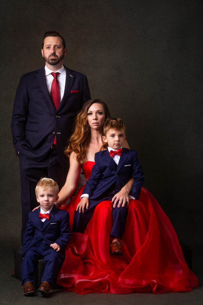 Kansas City Family Photographer Studio Portraits